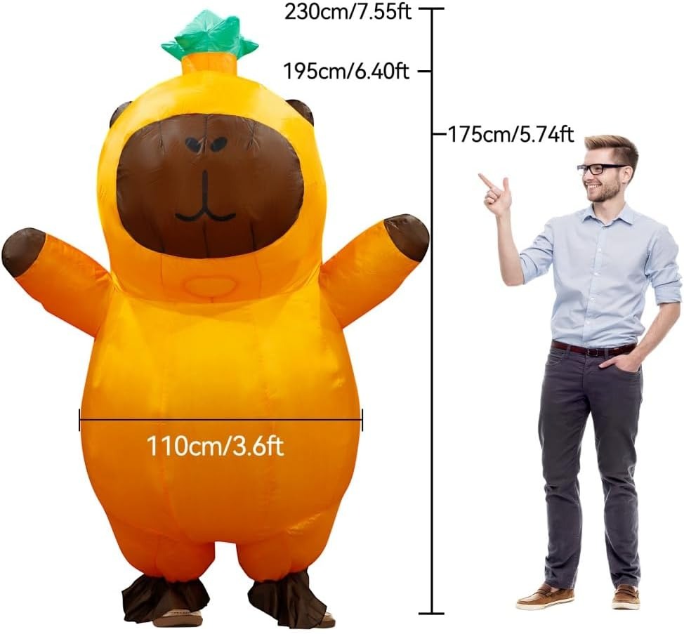 ชุดแฟนซีคาปิบาราแบบเป่าลมสำหรั - Suits บทวิจารณ์และราคา