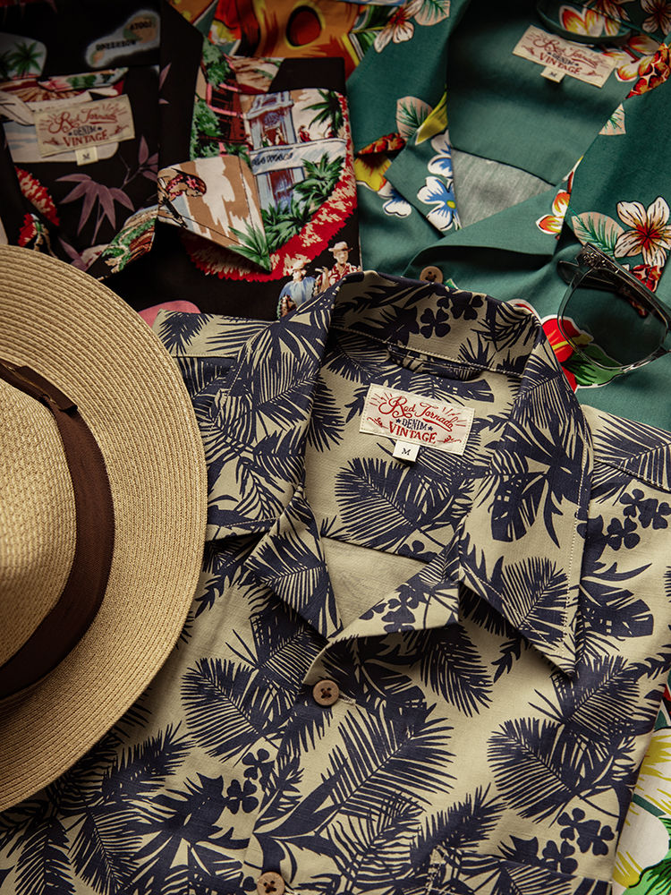 เสื้อเชิ้ตฮาวายแฟชั่นสำหรับผู้ - Vintage Hawaiian Floral Shirt บทวิจารณ์และราคา
