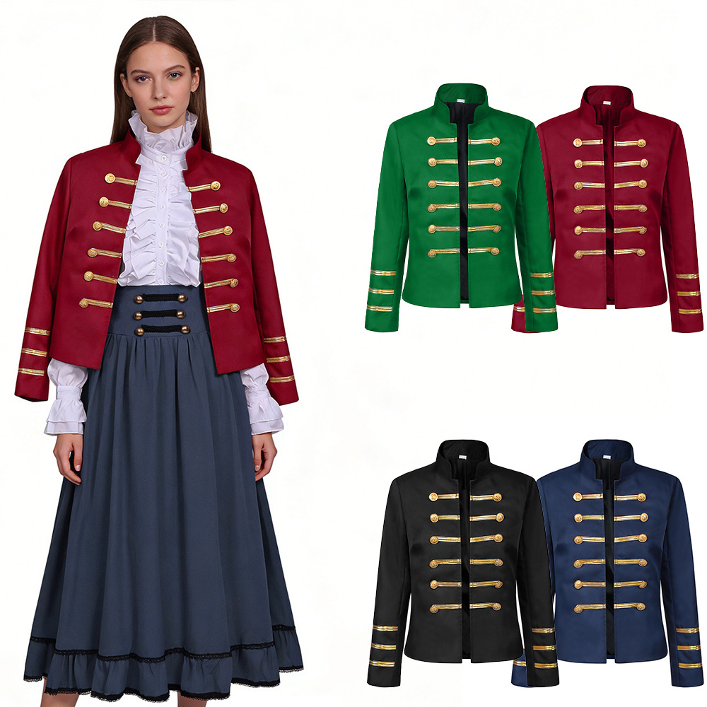 เสื้อแจ็คเก็ตสไตล์ราชสำนักยุคก - Jackets บทวิจารณ์และราคา