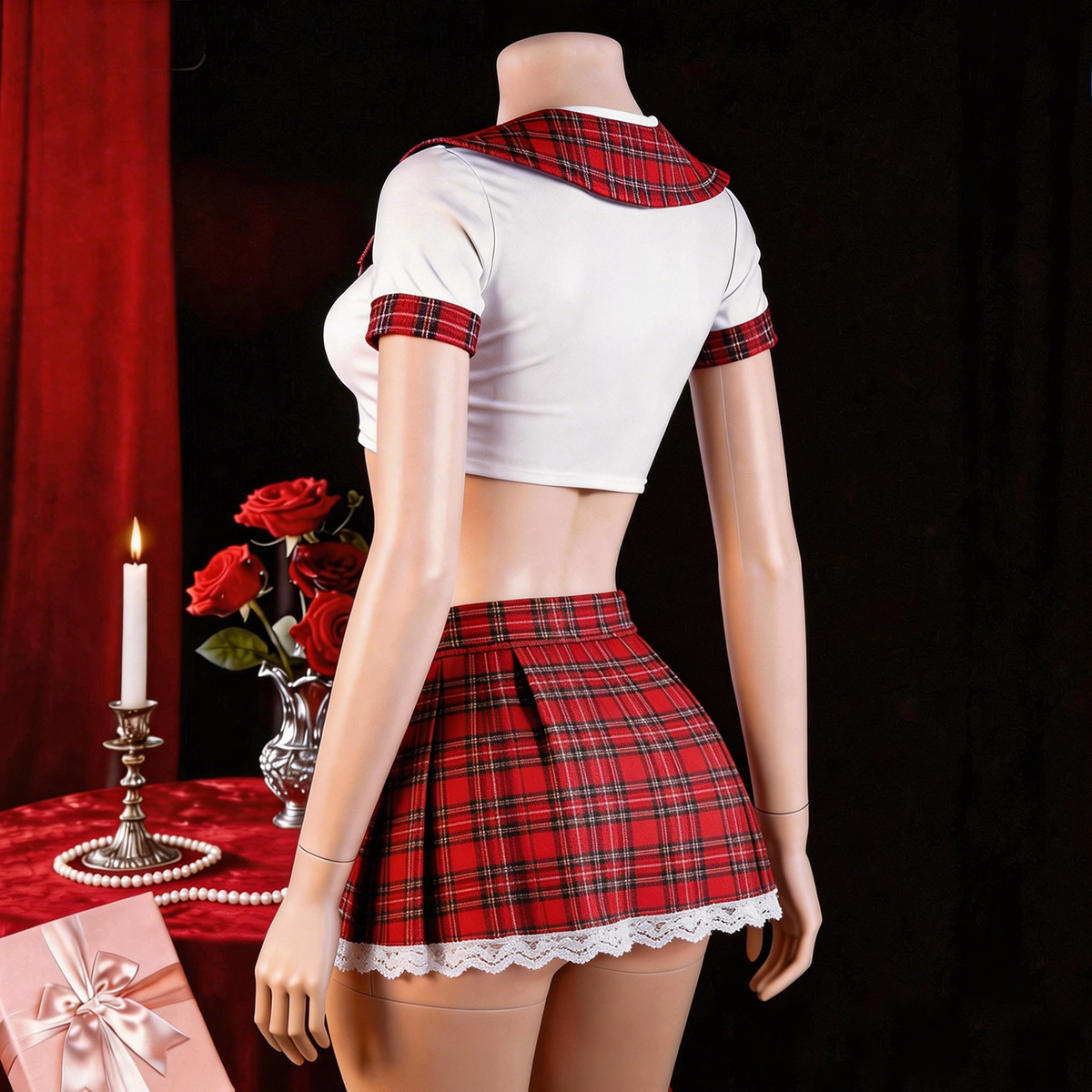 ชุดชั้นในเซ็กซี่สีแดง ชุดนอนวา - Underwear บทวิจารณ์และราคา