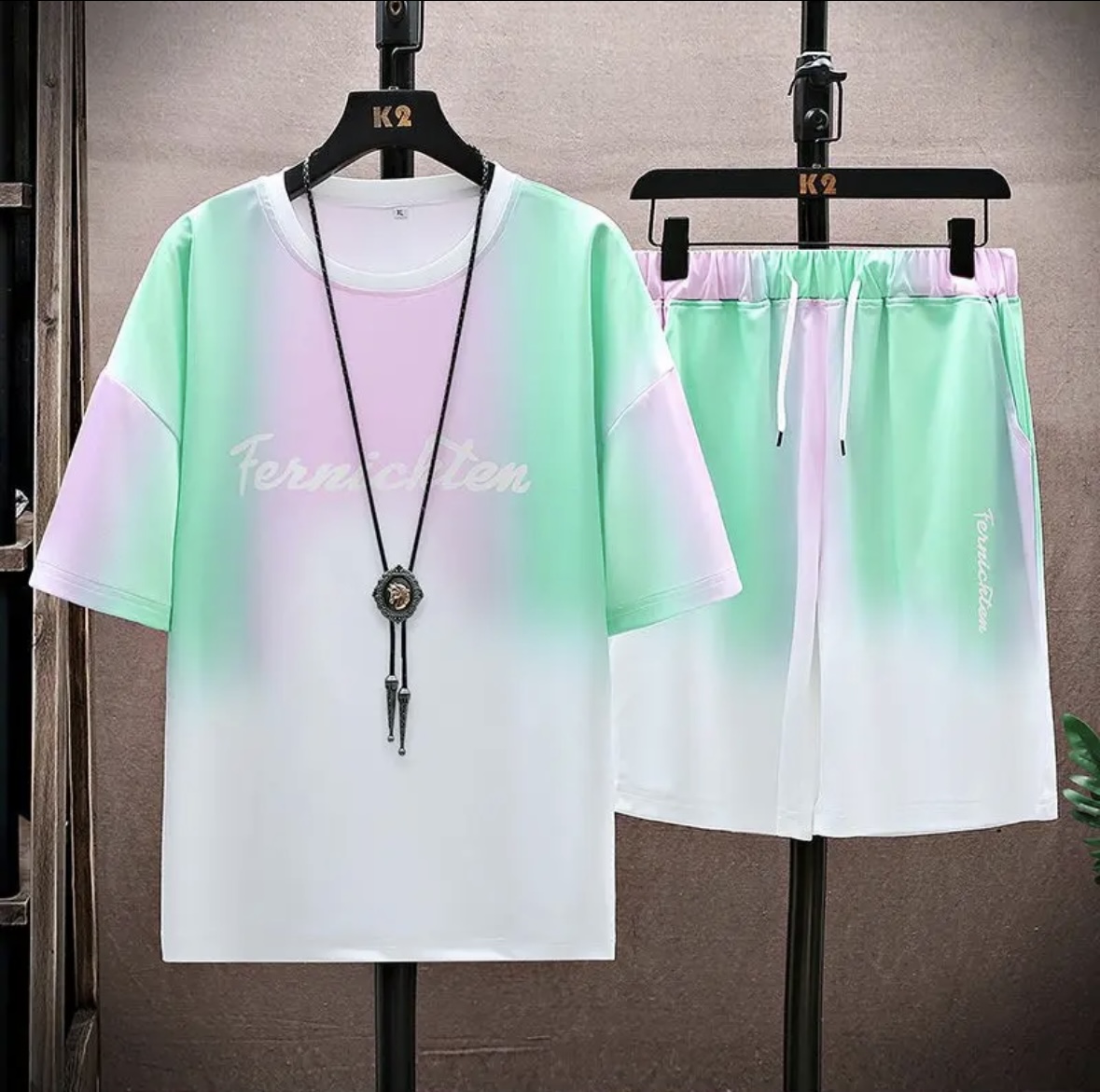 ชุดเซ็ตผ้าไหมน้ำแข็งคู่รักสำหร - Shorts บทวิจารณ์และราคา